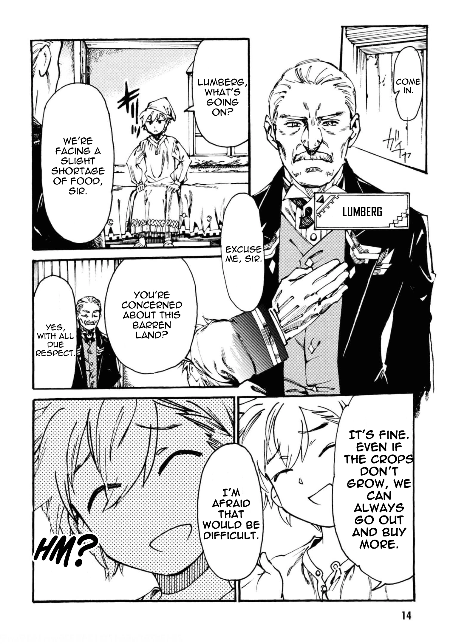 Tsuihou Sareta Tensei Koushaku wa, Henkyou de Nonbiri to Hatake o Tagayashitakatta Chapter 1 — Page 8