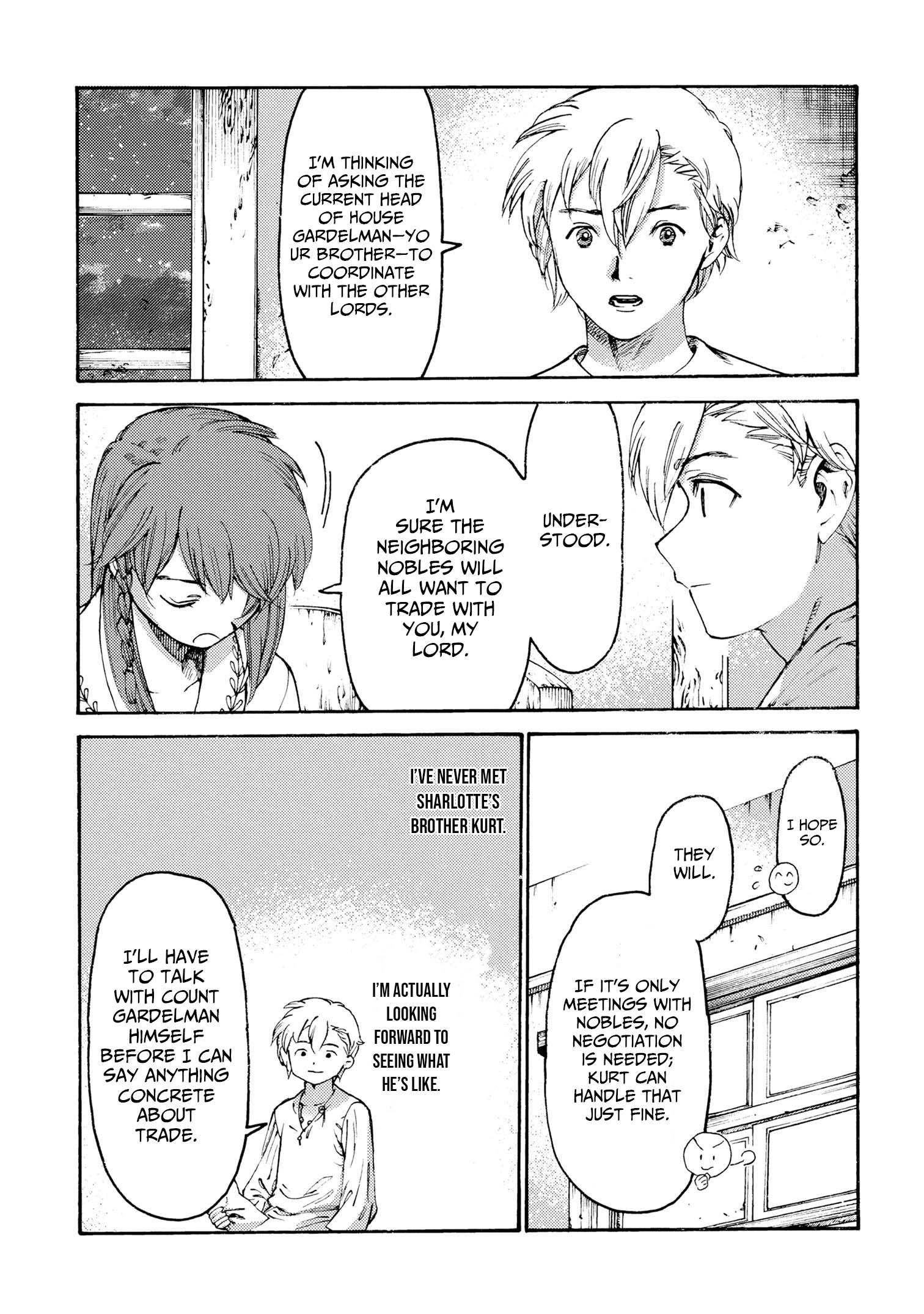 Tsuihou Sareta Tensei Koushaku wa, Henkyou de Nonbiri to Hatake o Tagayashitakatta Chapter 31 — Page 9