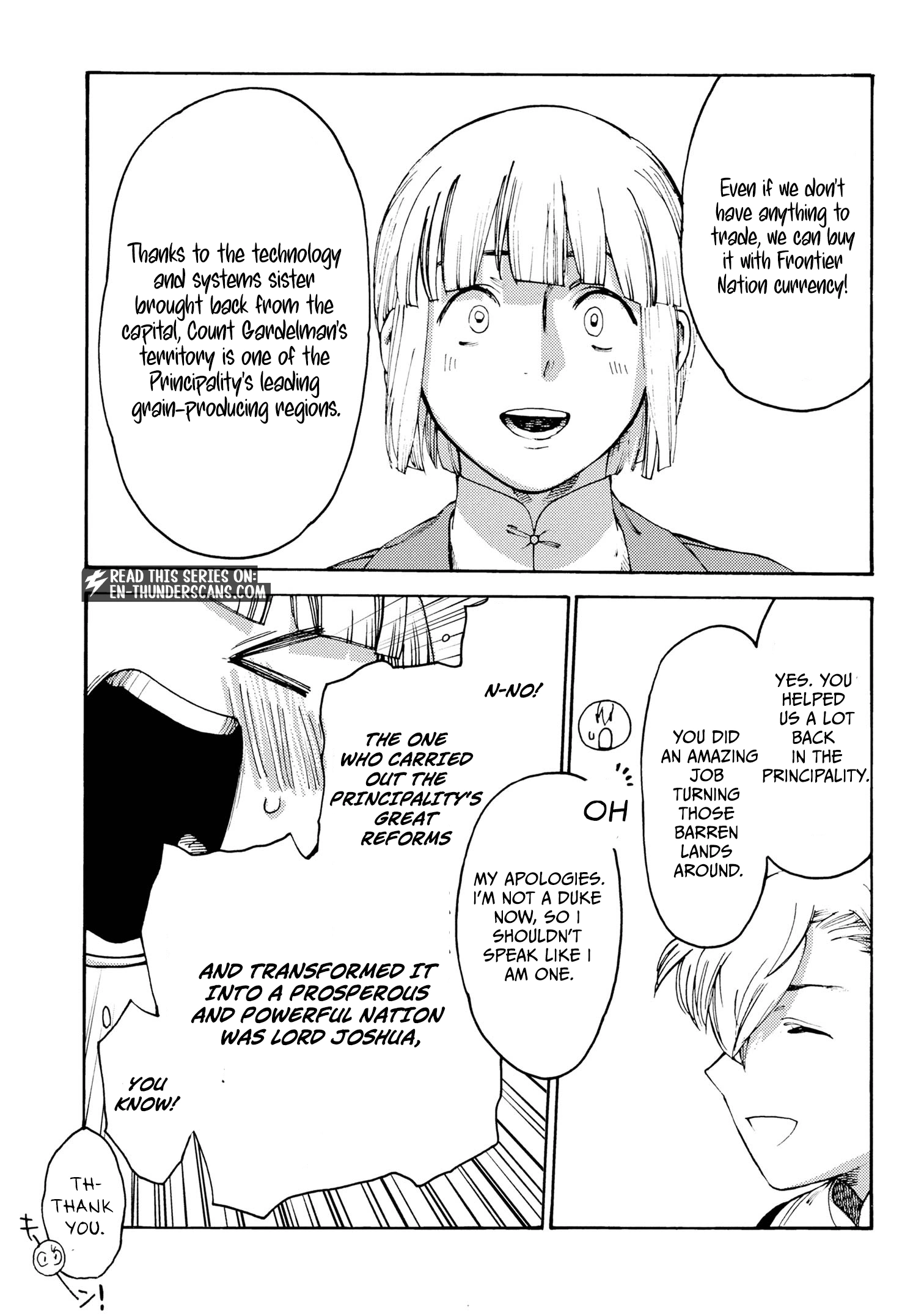 Tsuihou Sareta Tensei Koushaku wa, Henkyou de Nonbiri to Hatake o Tagayashitakatta Chapter 33 — Page 25