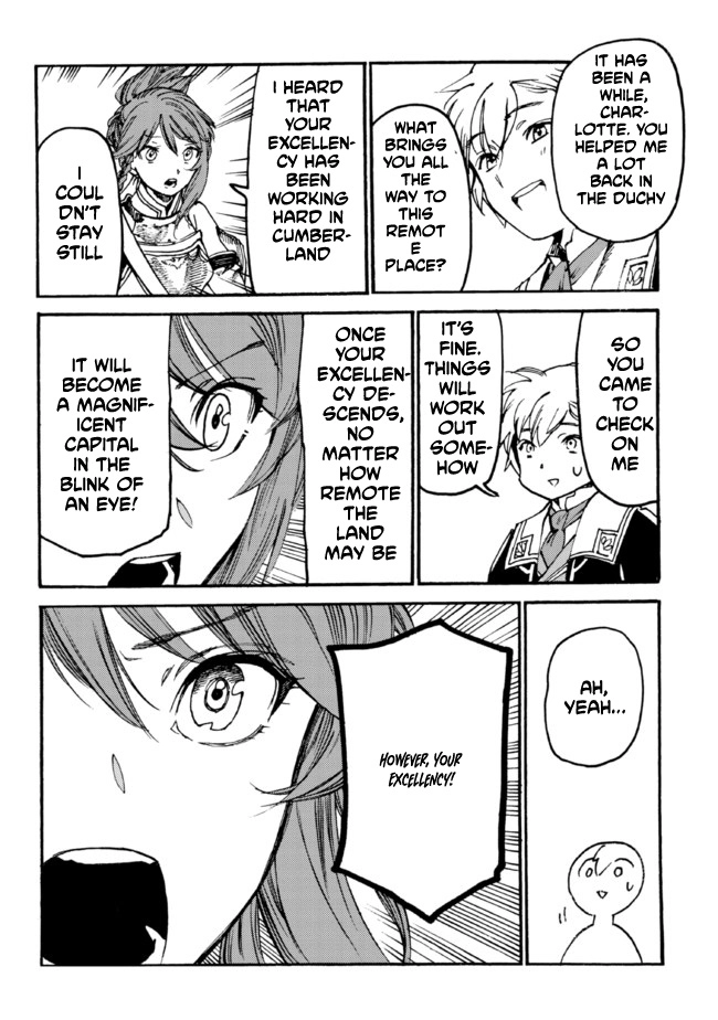 Tsuihou Sareta Tensei Koushaku wa, Henkyou de Nonbiri to Hatake o Tagayashitakatta Chapter 8 — Page 23