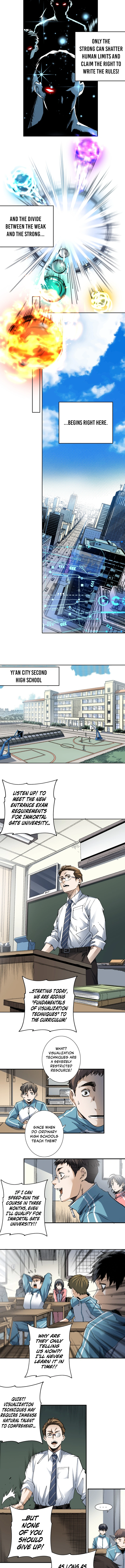 Two Realms: I Have an Ancient Martial Arts World Chapter 1 — Page 2