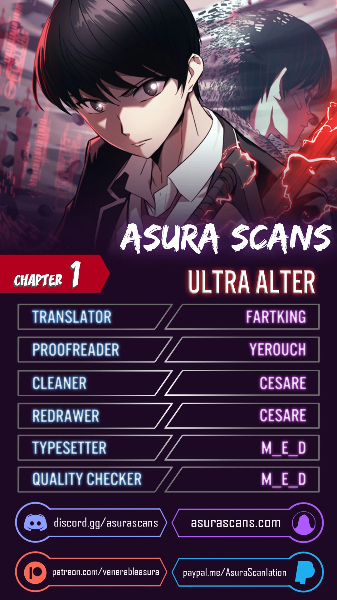 Ultra-Alternate Character Chapter 1 — Page 1