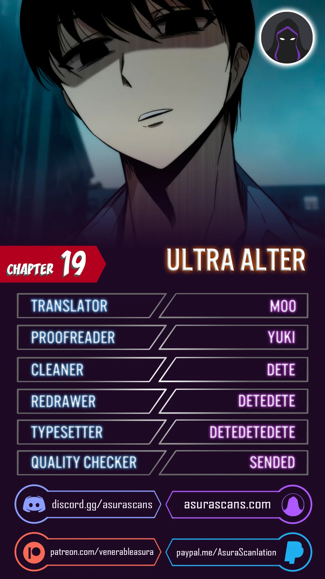 Ultra-Alternate Character Chapter 19 — Page 1