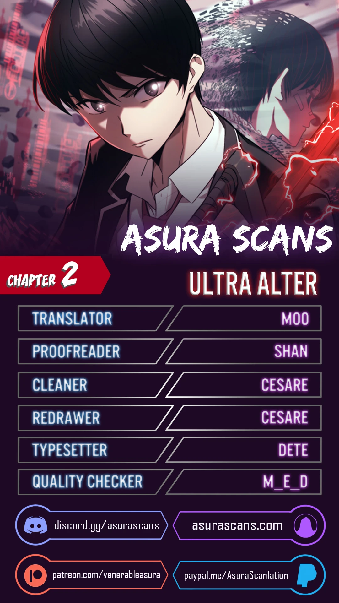 Ultra-Alternate Character Chapter 2 — Page 1