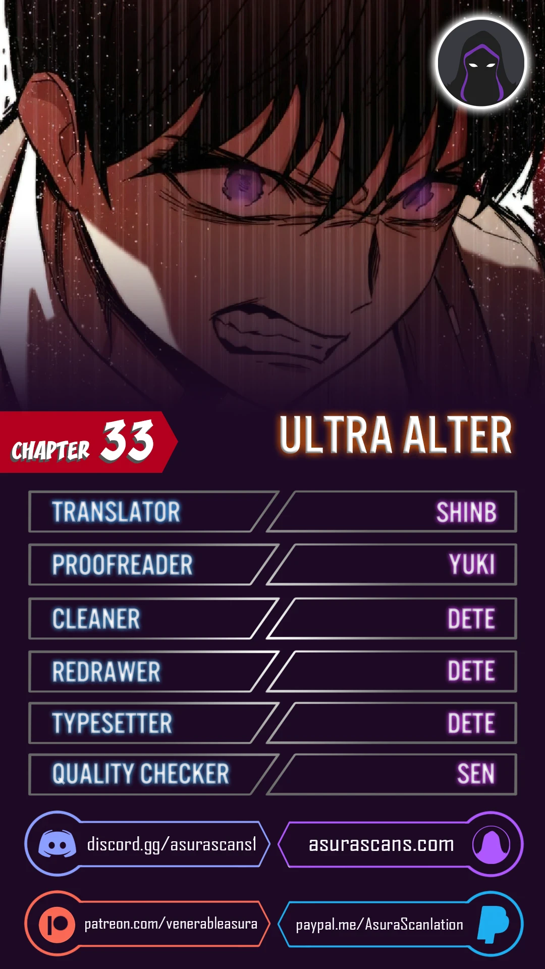 Ultra-Alternate Character Chapter 33 — Page 1