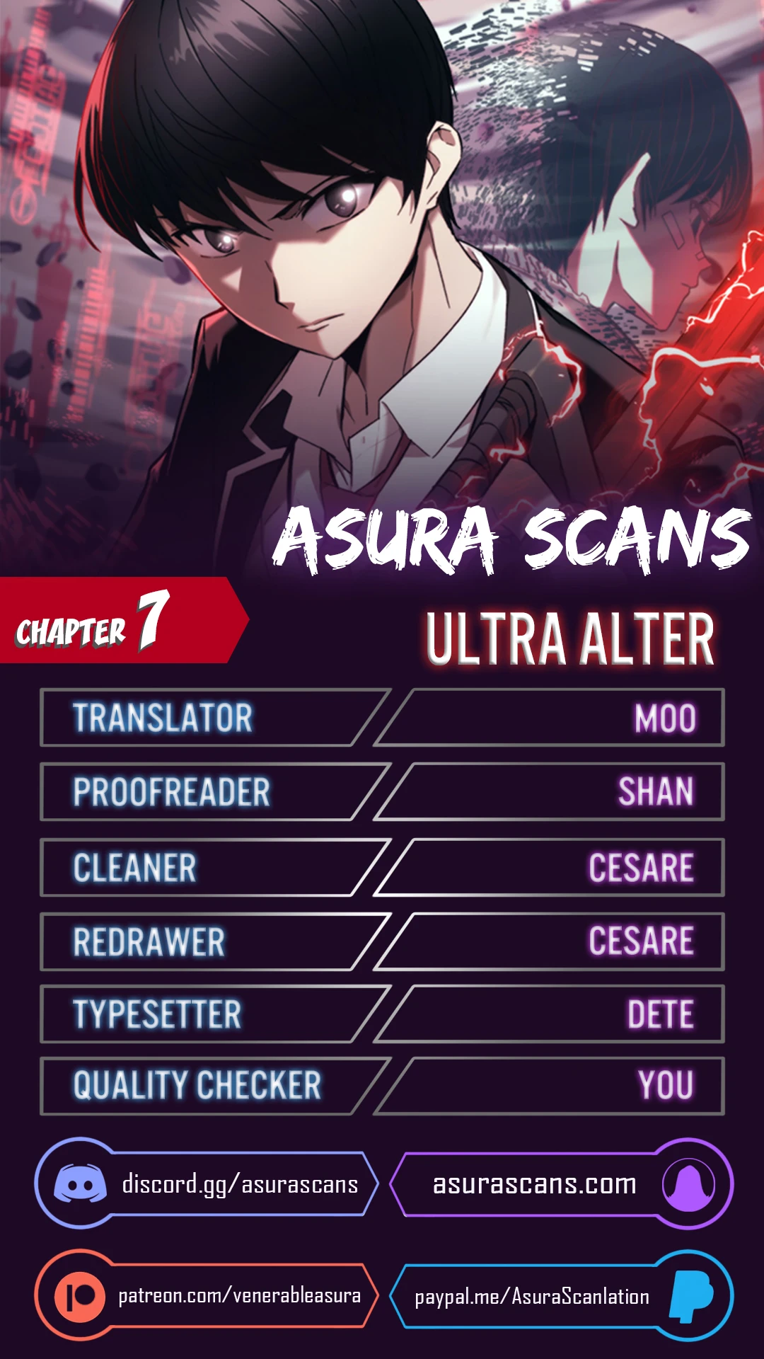 Ultra-Alternate Character Chapter 7 — Page 1