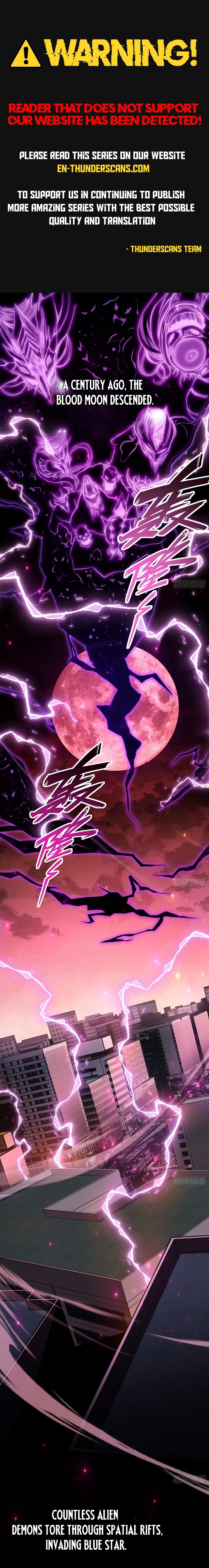 Underworld Monarch, I Am the Abyss Chapter 1 — Page 1