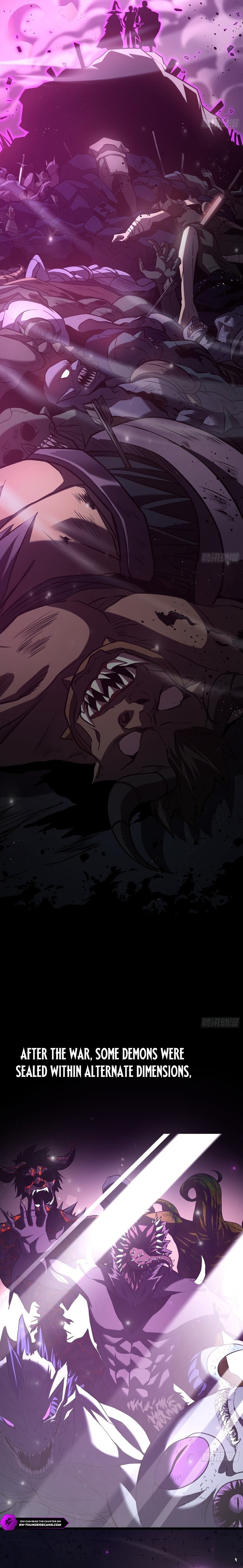 Underworld Monarch, I Am the Abyss Chapter 1 — Page 5