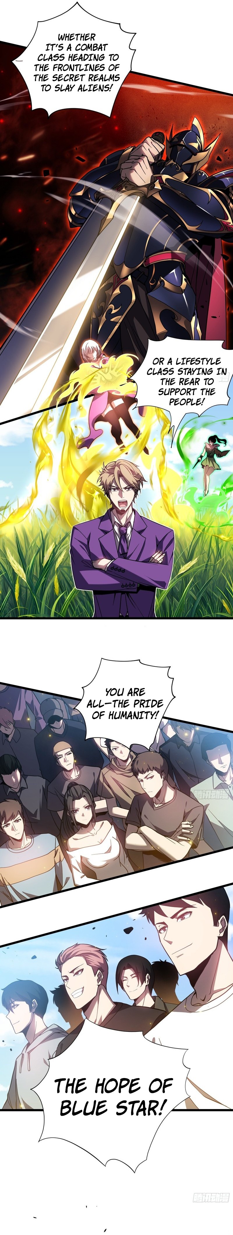 Underworld Monarch, I Am the Abyss Chapter 1 — Page 9