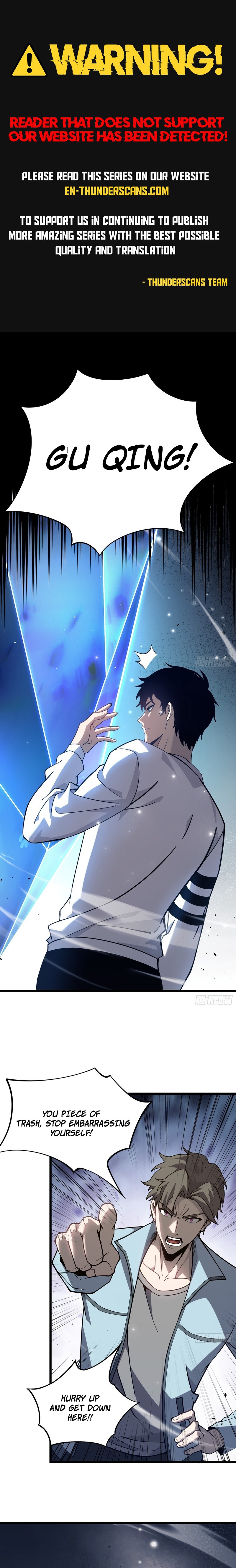 Underworld Monarch, I Am the Abyss Chapter 2 — Page 1