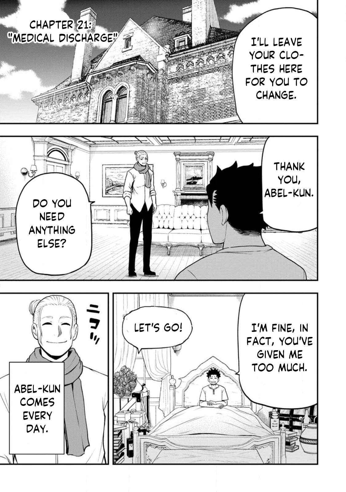 Until the Chore Granting Sorcerer Realized That He Is At His Strongest Chapter 21.1 — Page 1