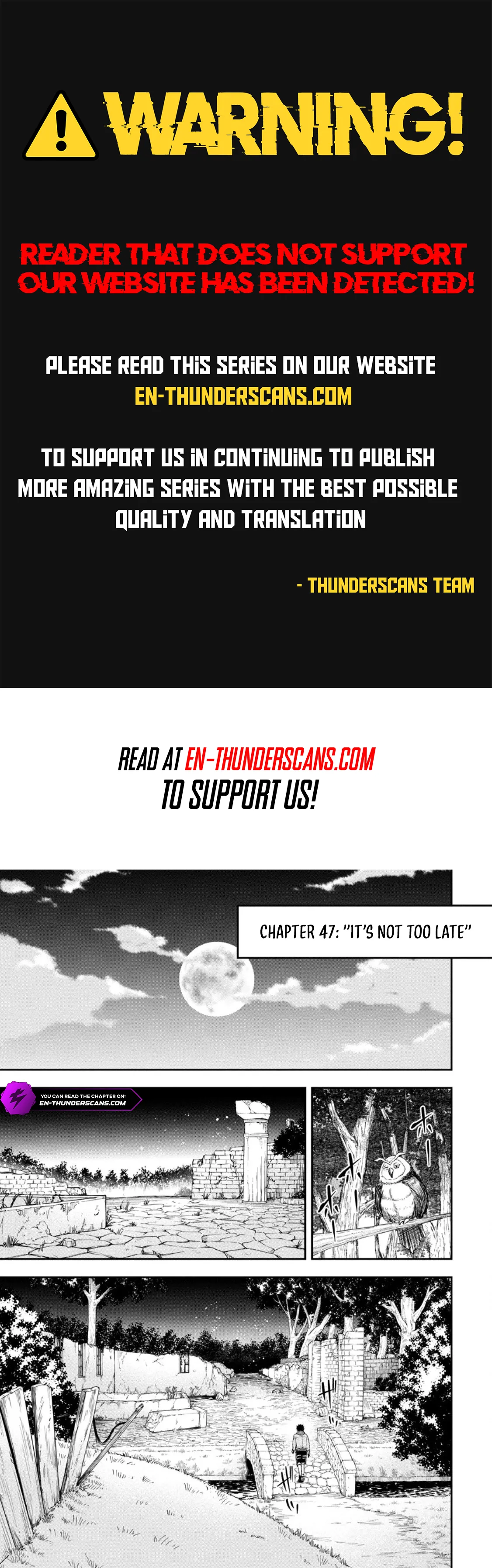 Until the Chore Granting Sorcerer Realized That He Is At His Strongest Chapter 47 — Page 1