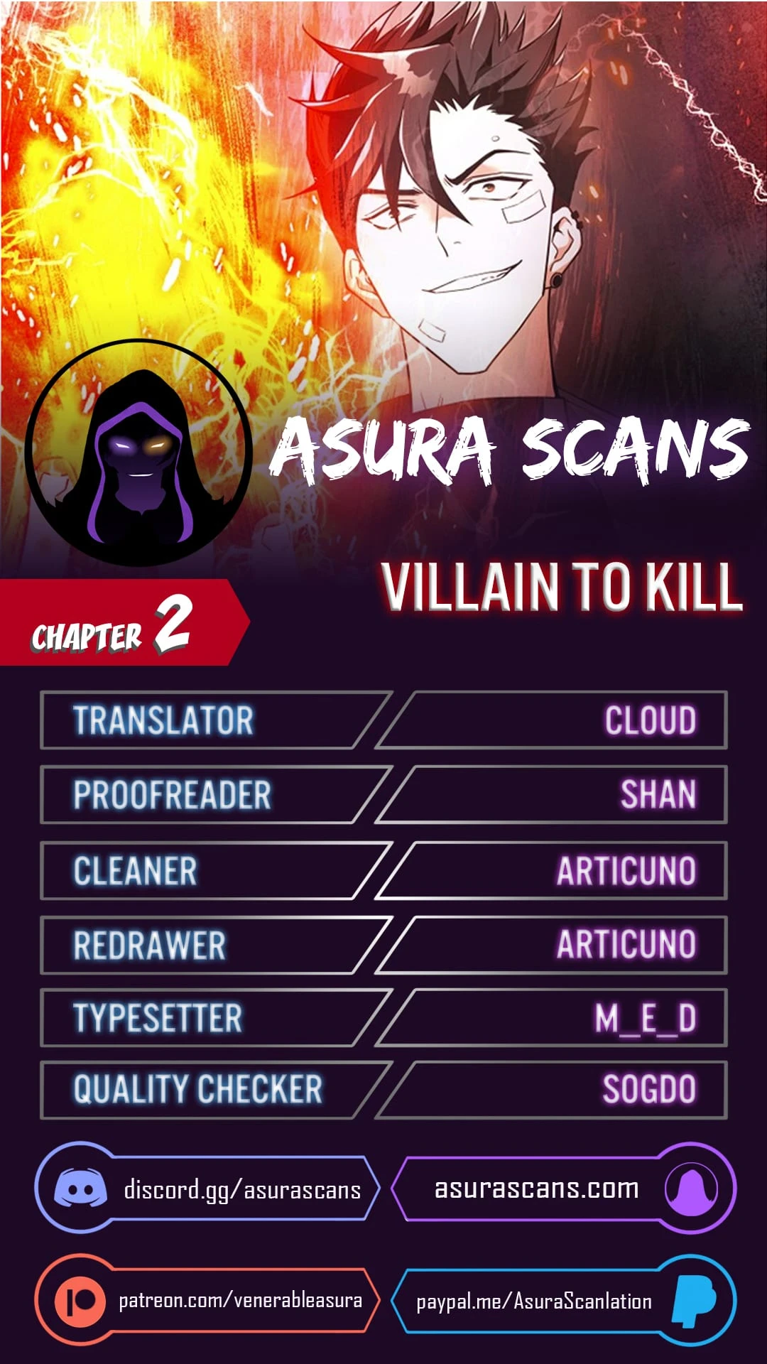 Villain to Kill Chapter 2 — Page 1