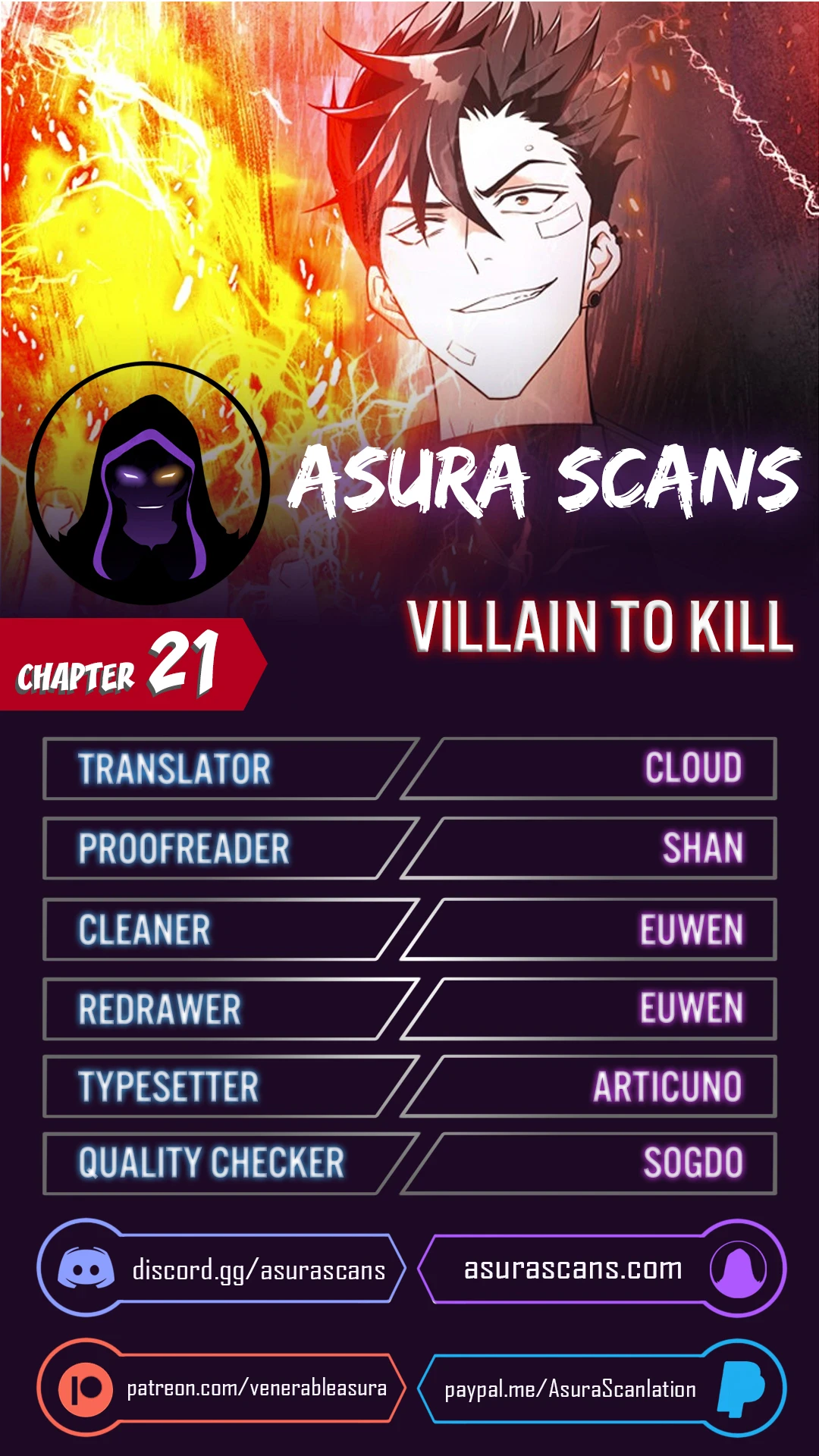 Villain to Kill Chapter 21 — Page 1