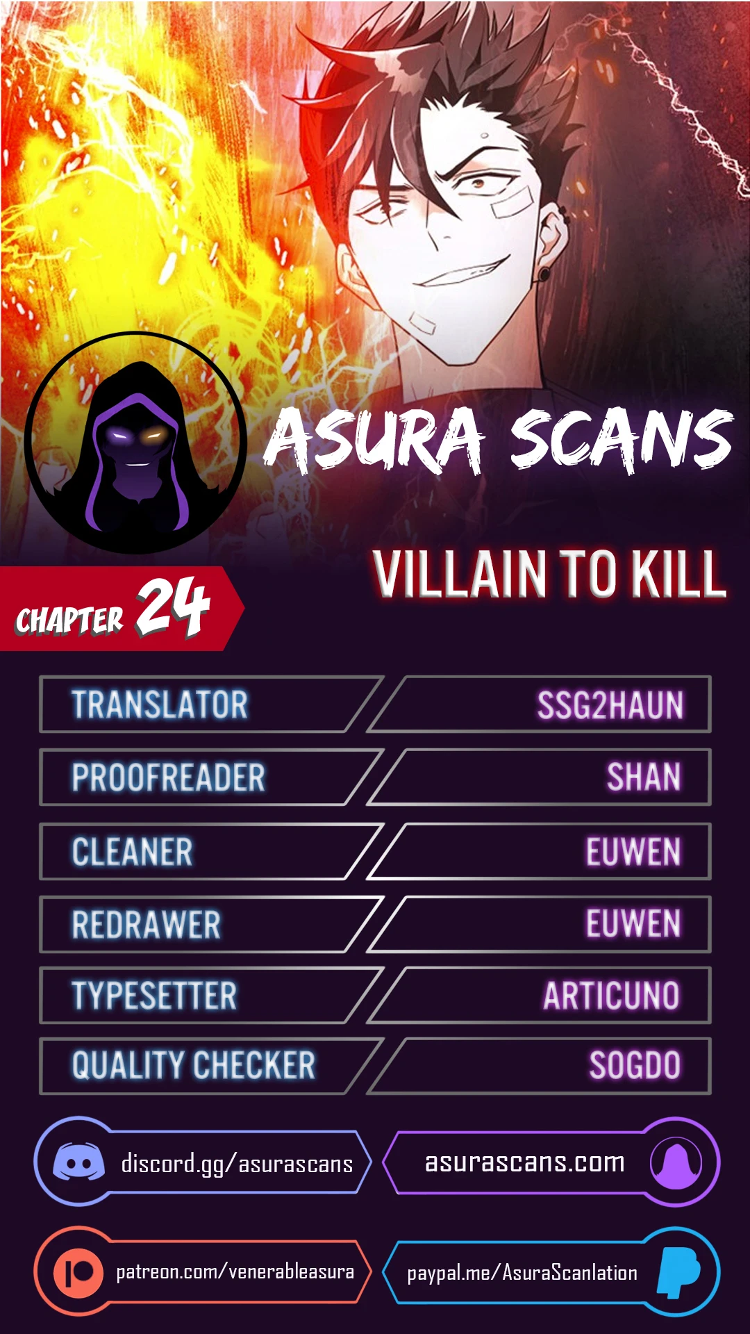 Villain to Kill Chapter 24 — Page 1