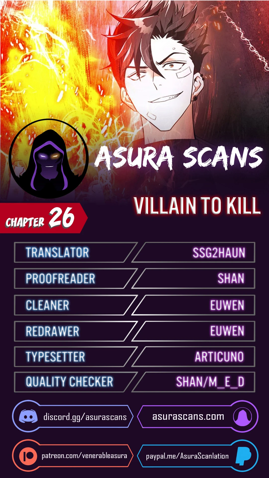 Villain to Kill Chapter 26 — Page 1