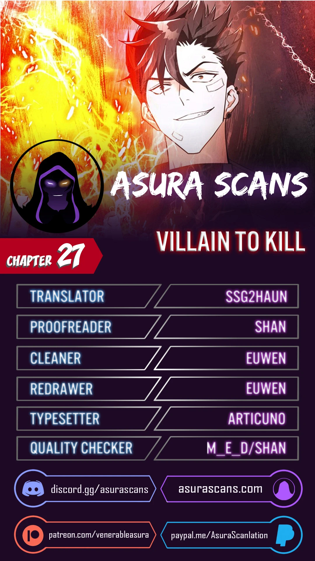 Villain to Kill Chapter 27 — Page 1