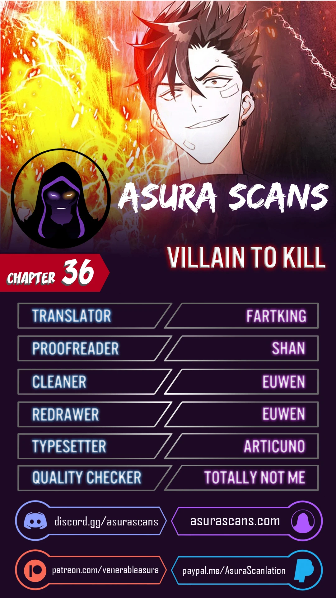 Villain to Kill Chapter 36 — Page 1