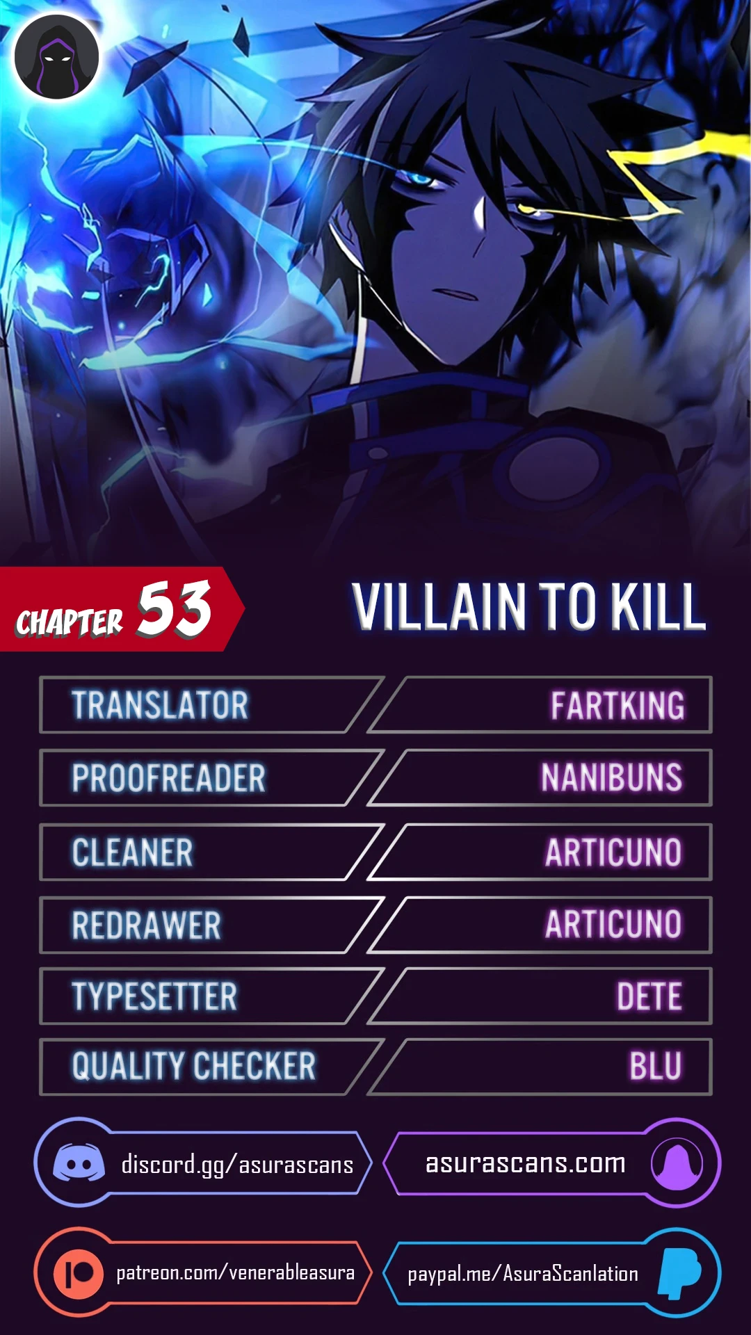 Villain to Kill Chapter 53 — Page 1
