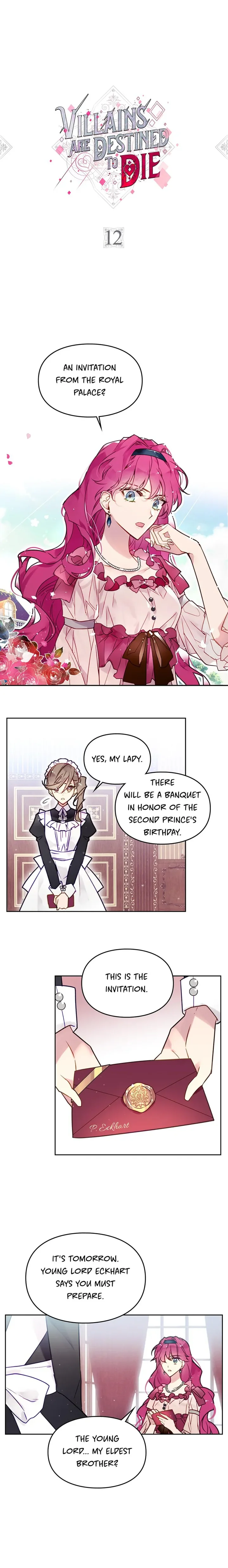 Villains Are Destined to Die Chapter 12 — Page 1