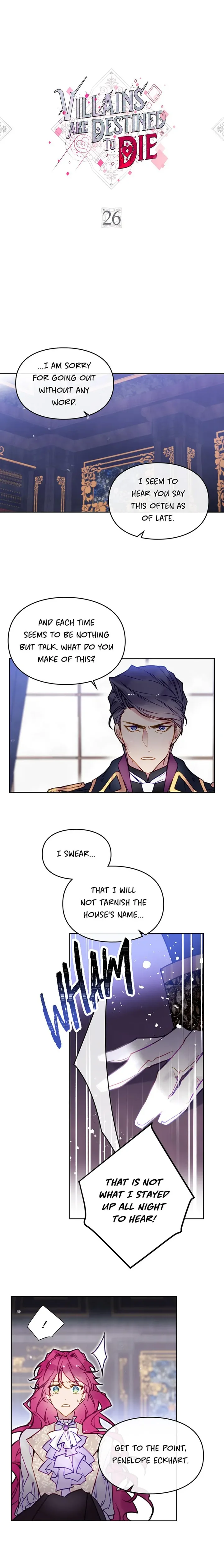 Villains Are Destined to Die Chapter 26 — Page 1
