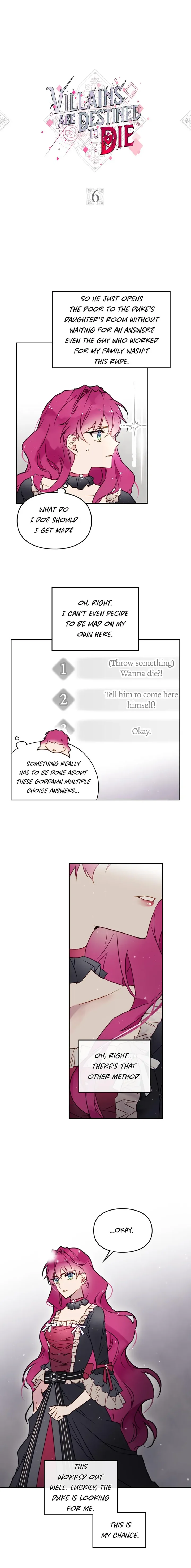 Villains Are Destined to Die Chapter 6 — Page 1