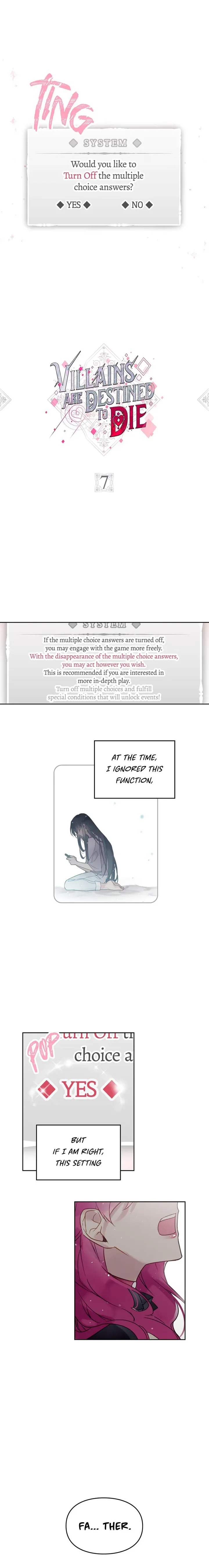Villains Are Destined to Die Chapter 7 — Page 1
