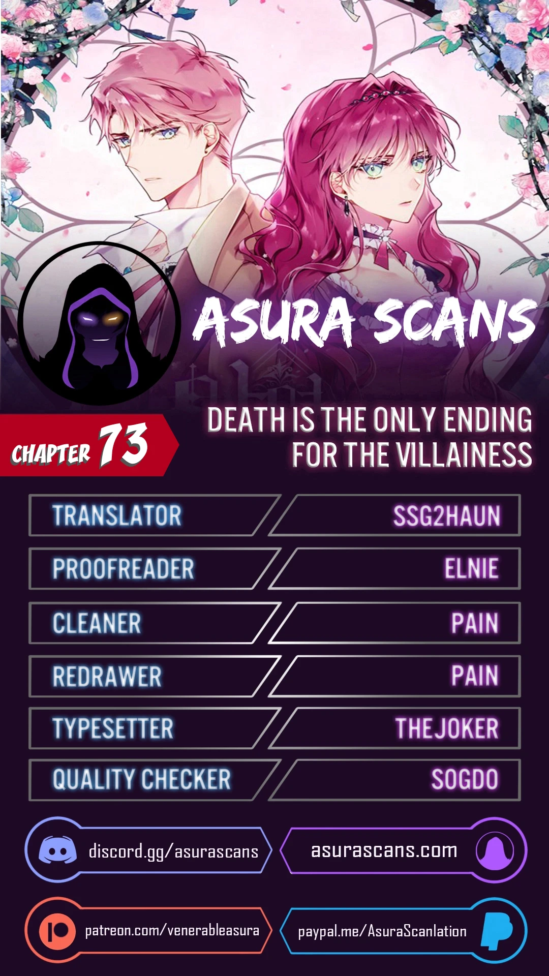 Villains Are Destined to Die Chapter 73 — Page 1
