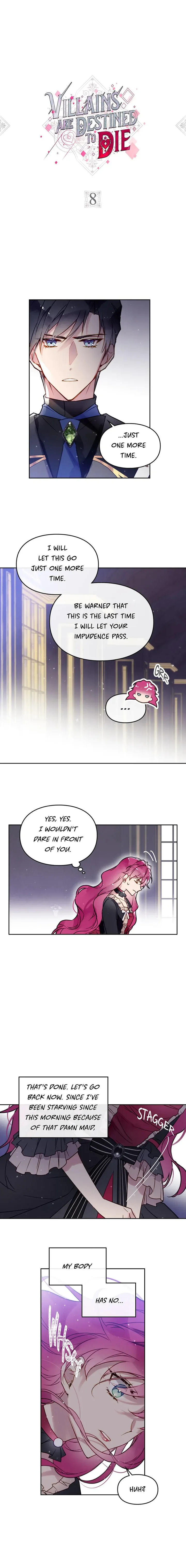 Villains Are Destined to Die Chapter 8 — Page 1