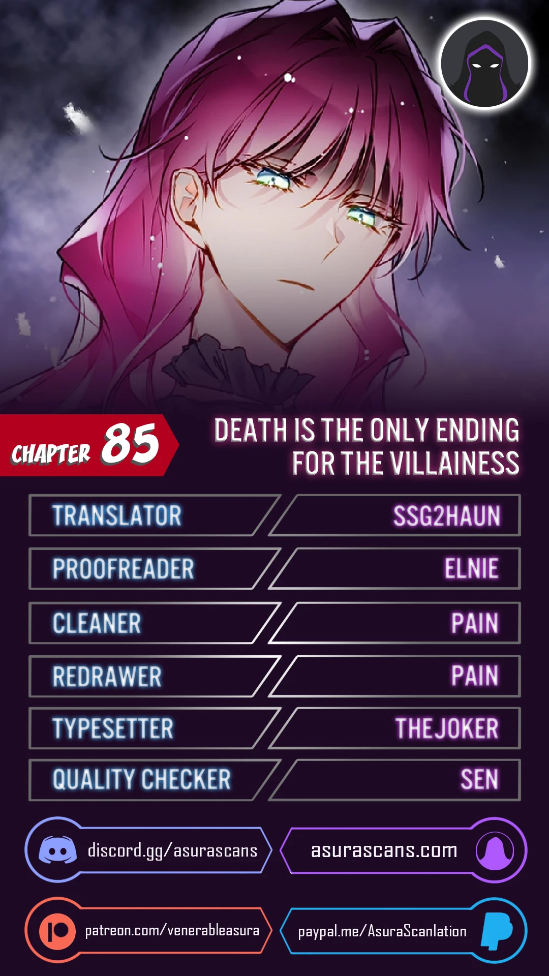 Villains Are Destined to Die Chapter 85 — Page 1