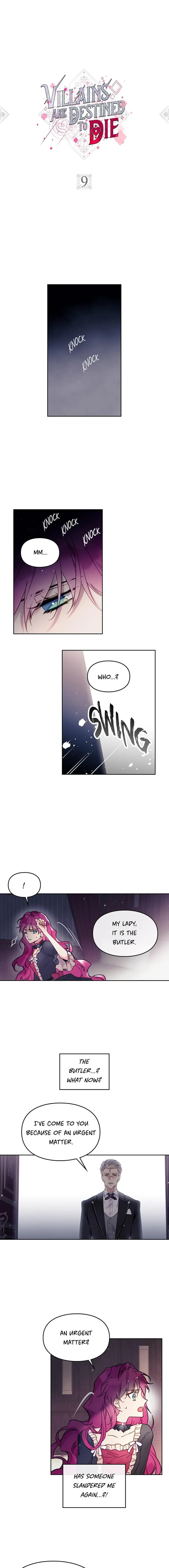 Villains Are Destined to Die Chapter 9 — Page 1
