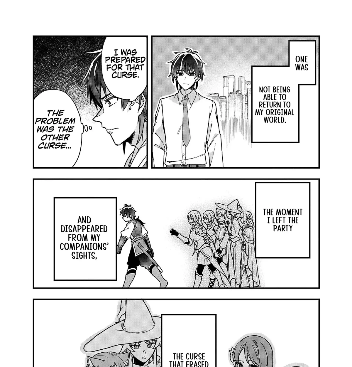 Wasurerareshi no Eiyuutan - Seiyuujo Party ni Yasashiki Tsuihou wo Sareta Otoko wa, Kioku ni Nokorazutomo Kanojo-tachi wo Sukuu Chapter 2.2 — Page 4