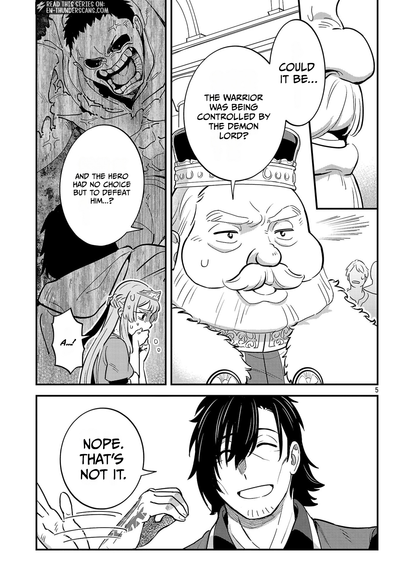 We Beat The Demon Lord So Let’s go Home Chapter 2.1 — Page 7