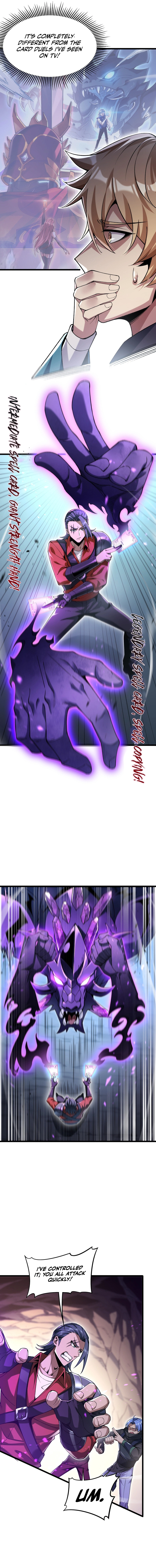 Wo De Ka Pai Neng Wuxian Zengqiang! Chapter 1 — Page 9