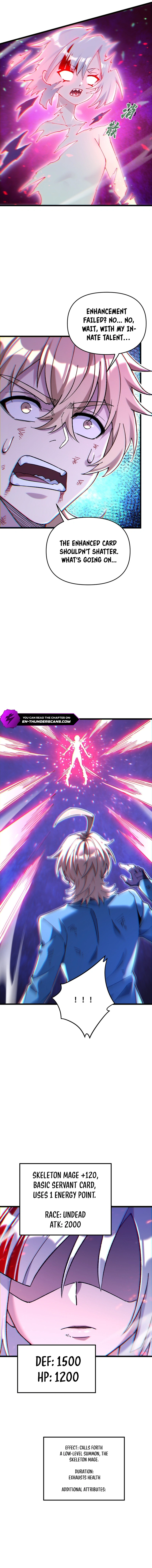 Wo De Ka Pai Neng Wuxian Zengqiang! Chapter 5 — Page 11
