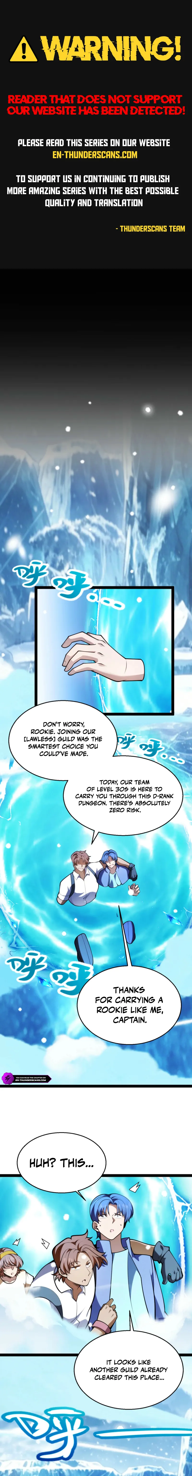 Wo Kaiju Shenhua Tianfu, Yi Jian Zhan Shen! Chapter 36 — Page 1