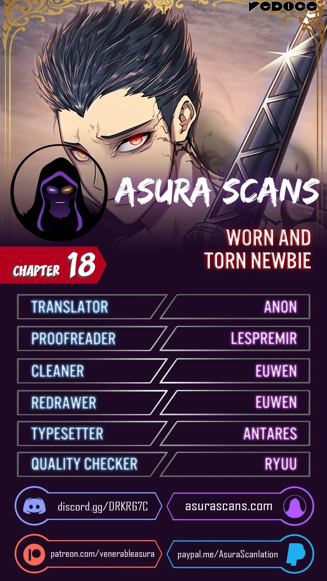 Worn and Torn Newbie Chapter 18 — Page 1