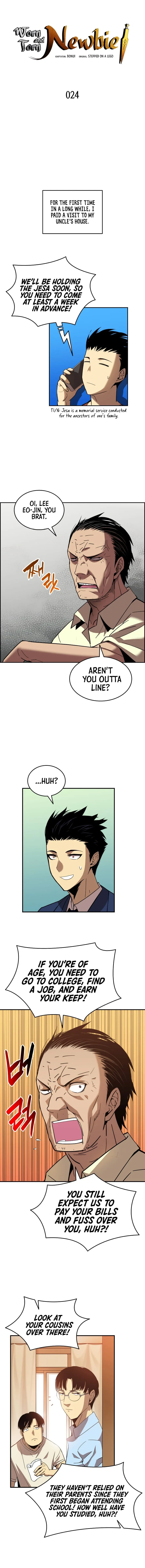 Worn and Torn Newbie Chapter 24 — Page 3