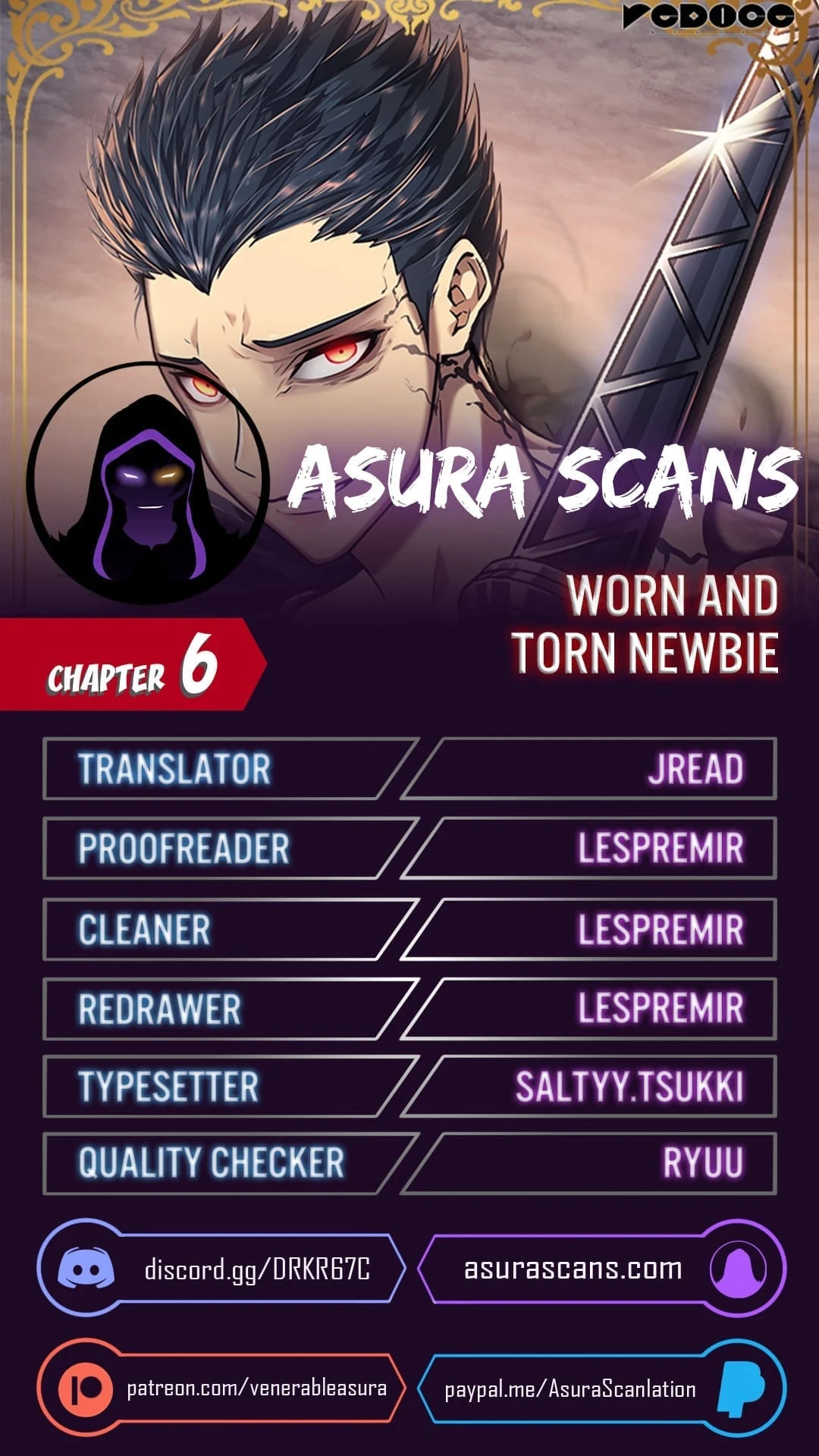 Worn and Torn Newbie Chapter 6 — Page 1