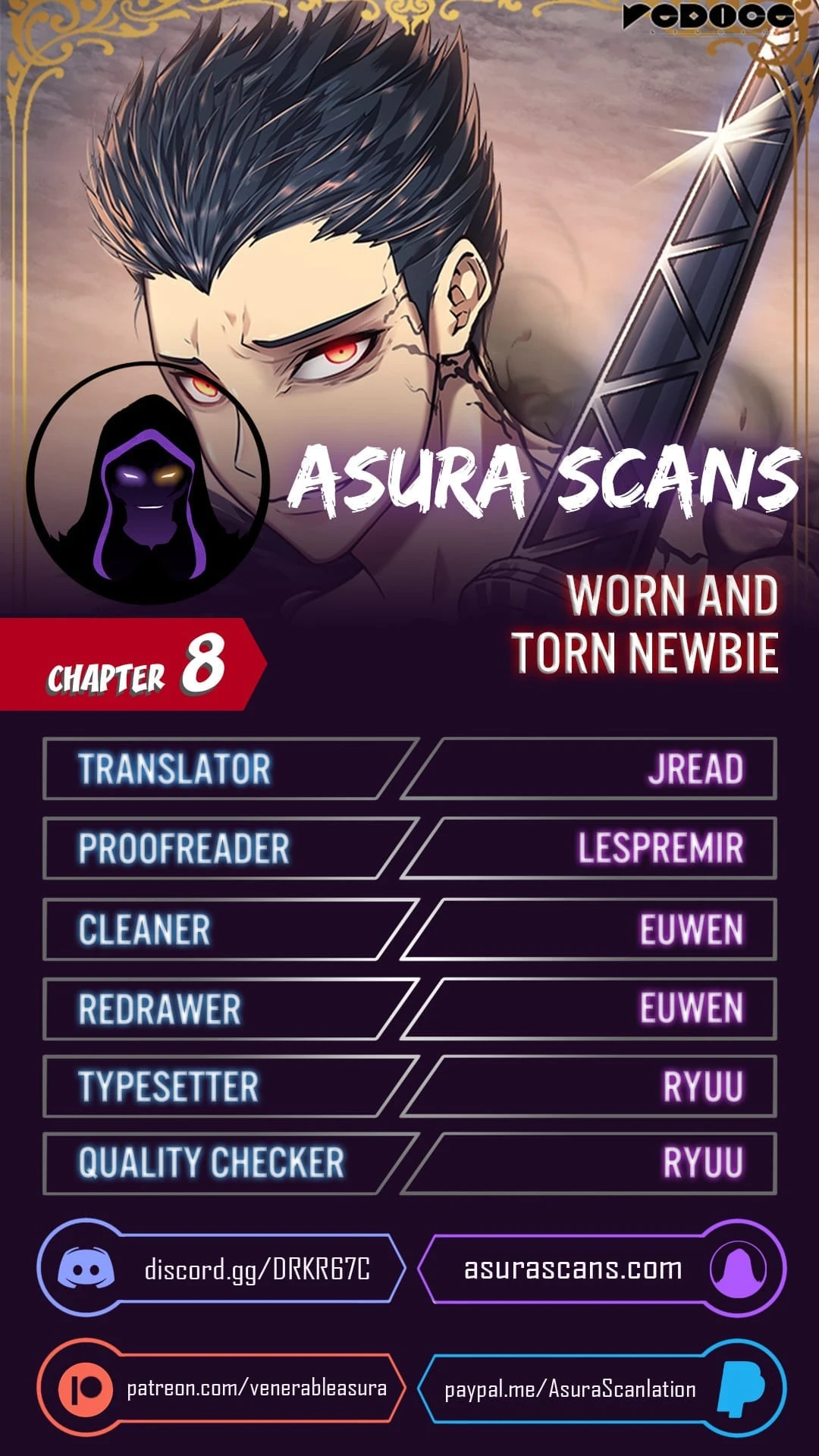 Worn and Torn Newbie Chapter 8 — Page 1