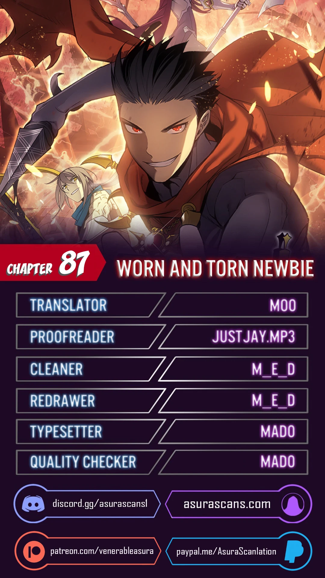 Worn and Torn Newbie Chapter 87 — Page 1