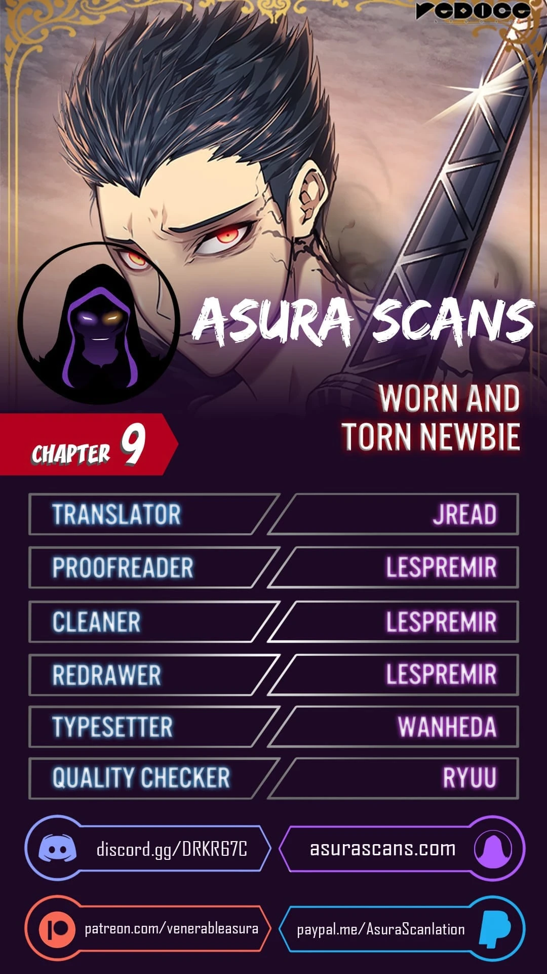 Worn and Torn Newbie Chapter 9 — Page 1