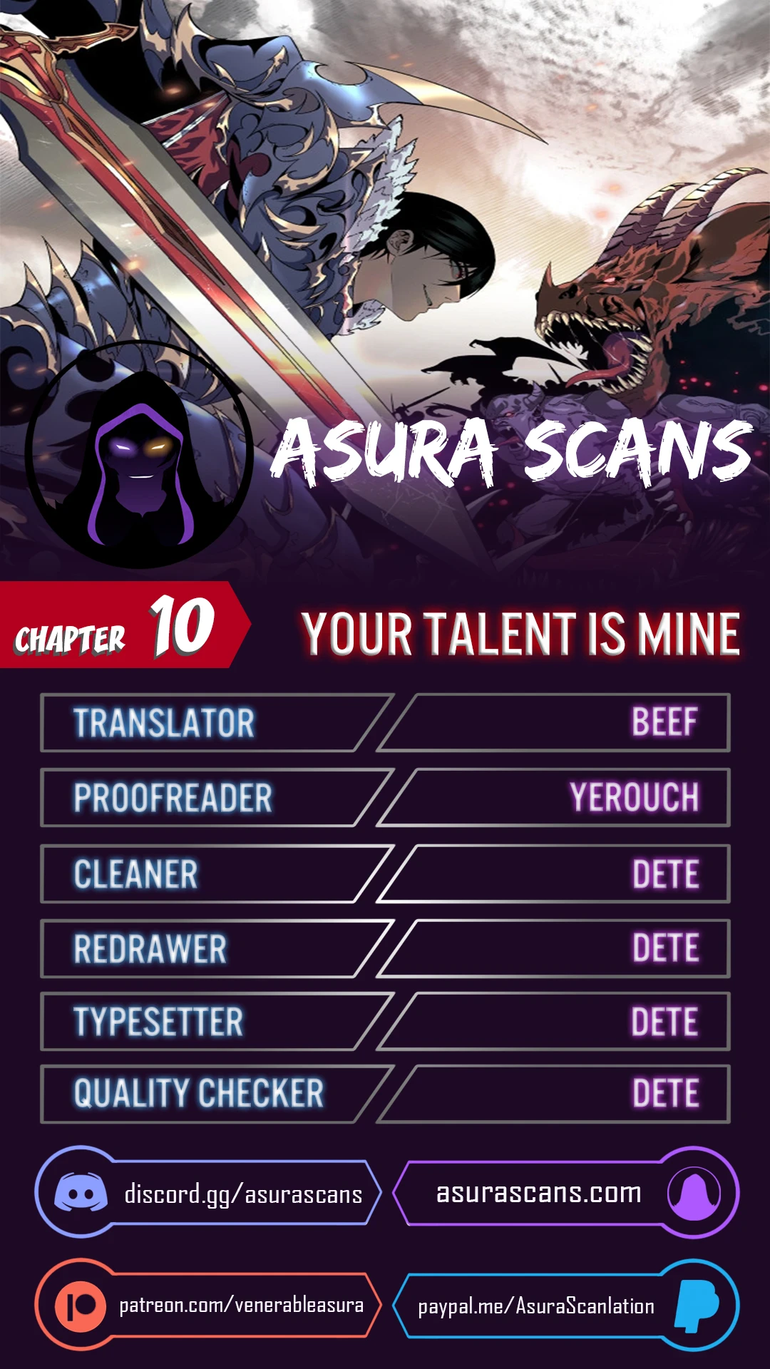 Your Talent Is Mine Chapter 10 — Page 1