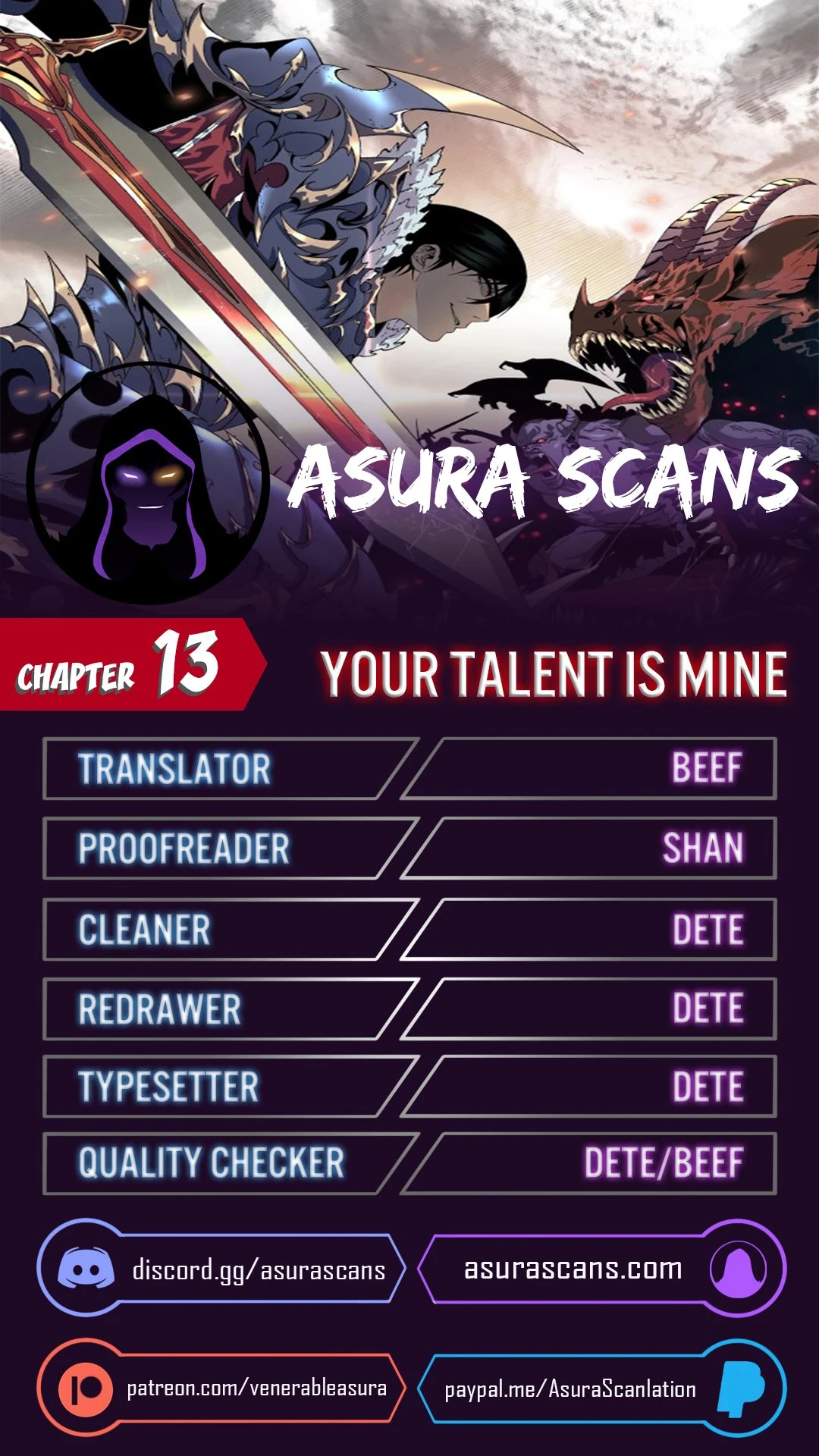 Your Talent Is Mine Chapter 13 — Page 1