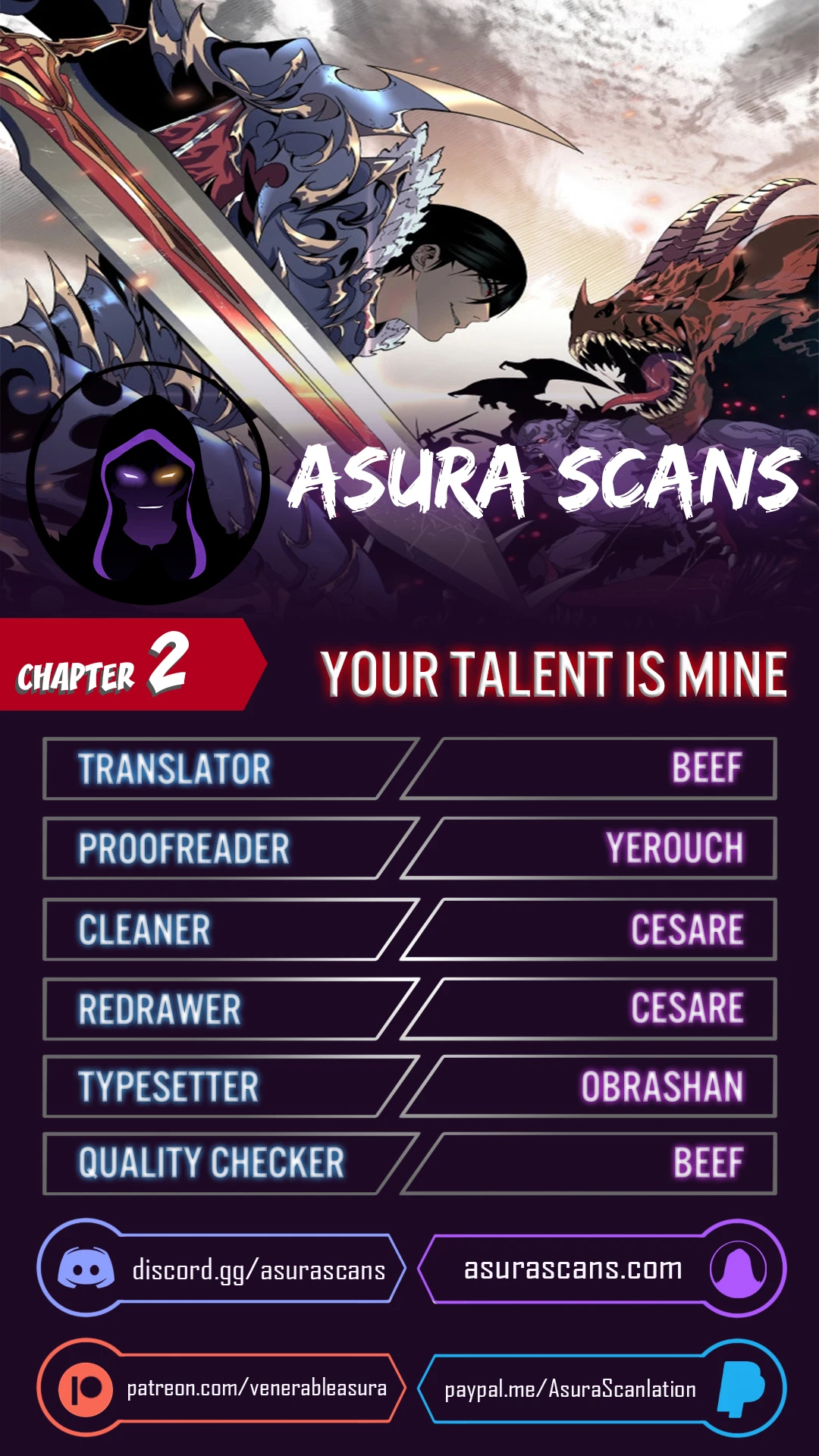 Your Talent Is Mine Chapter 2 — Page 1