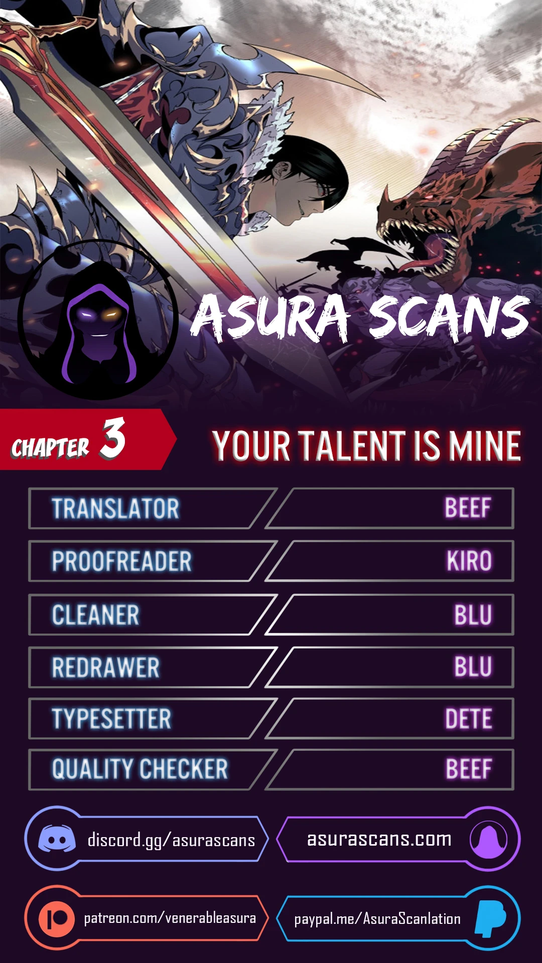 Your Talent Is Mine Chapter 3 — Page 1