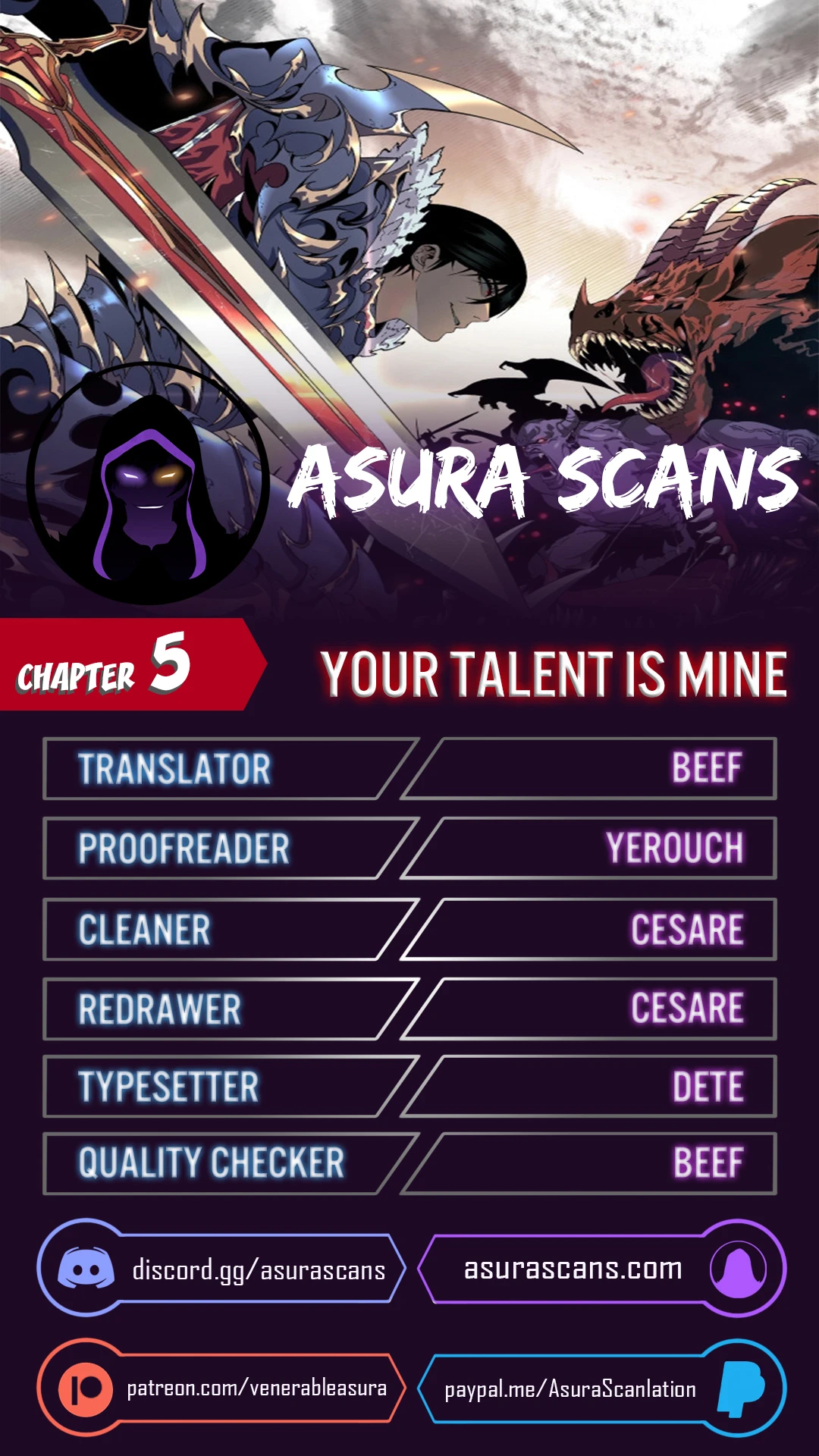 Your Talent Is Mine Chapter 5 — Page 1