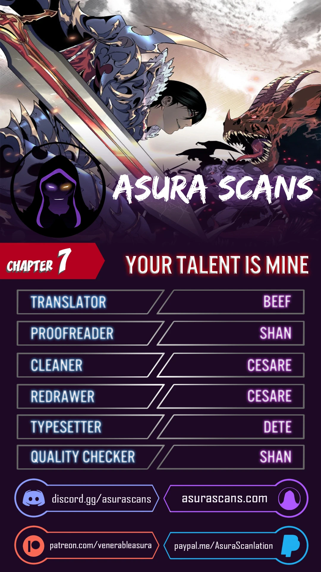 Your Talent Is Mine Chapter 7 — Page 1