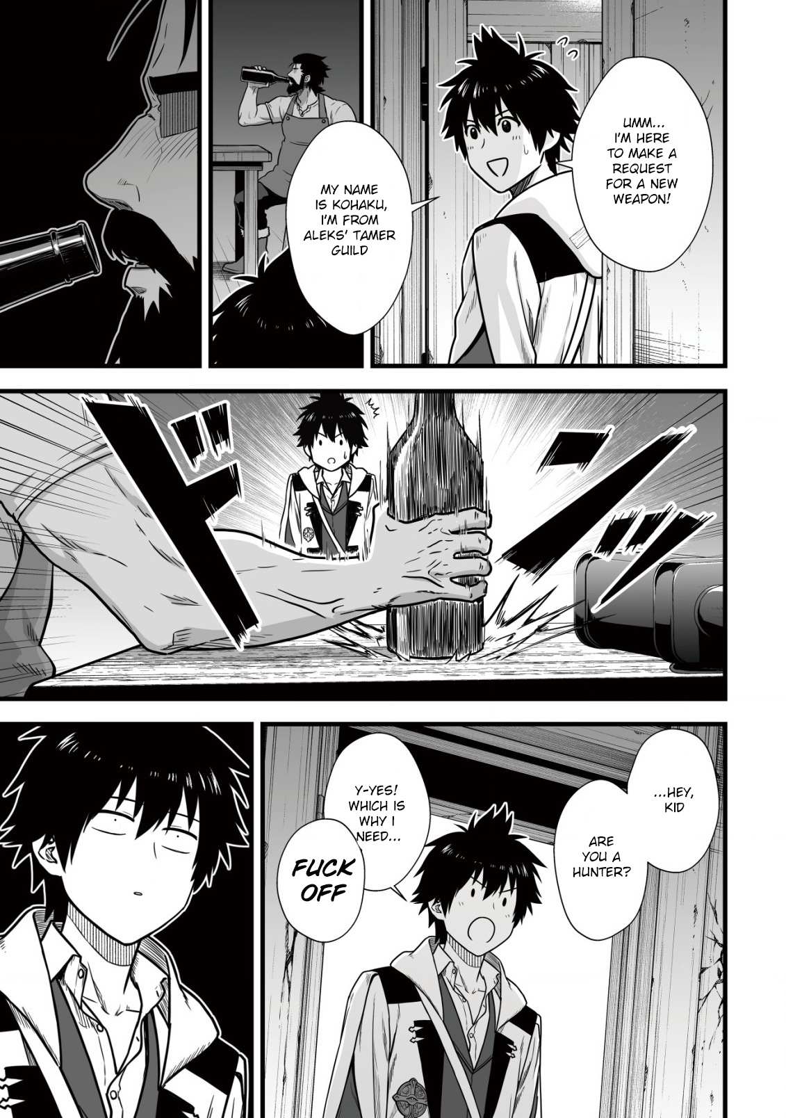 Yuiitsu Muni no Saikyou Tamer: Koku no Subete no Guild de Monzenbaraisareta Kara, Takoku ni Itte Slow Life shimasu Chapter 8.2 — Page 9