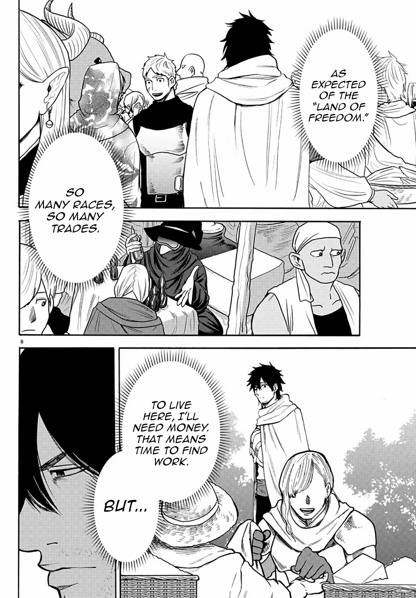 Yuusha Goroshi no Moto Ansatsusha. - Mushoku no Ossan kara Hajimaru Second Life Chapter 2 — Page 7